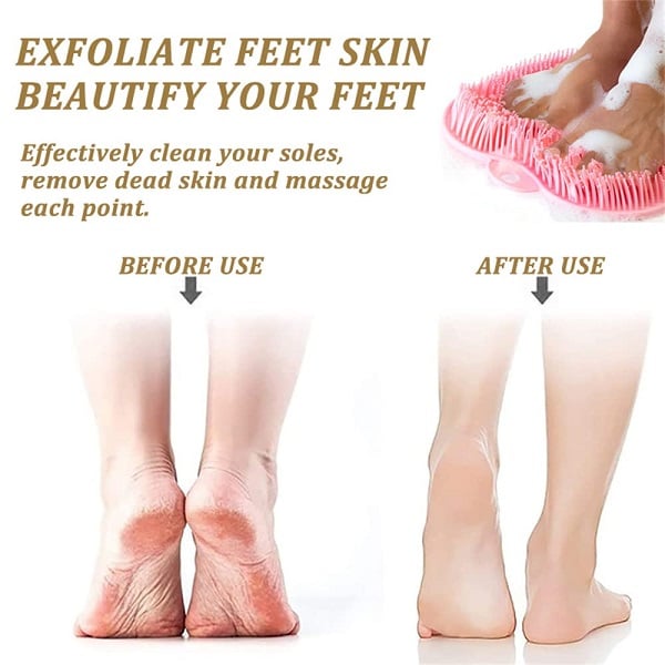 🥳2026 HOT SALE🛁Shower Foot & Back Scrubber Massage Pad 🧼✨